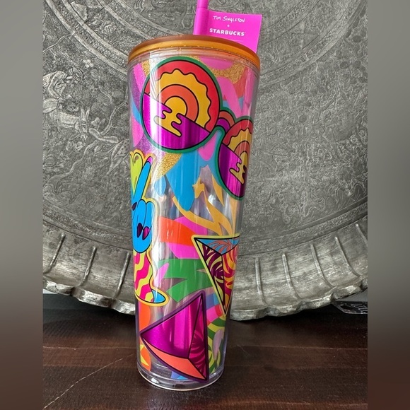 NWT TIM SINGLETON STARBUCKS PRIDE 2023 COLLECTION TUMBLER - Picture 1 of 6